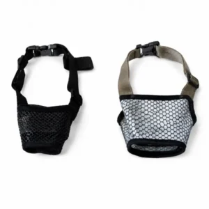adjustable mesh dog muzzle set