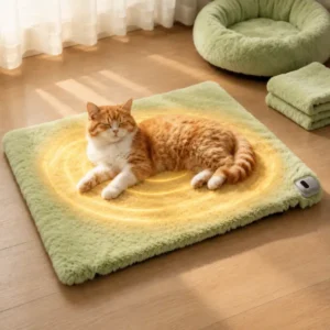 heated pet mat for cat and dog comfort