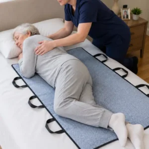 patient turning pad for elderly care assistance