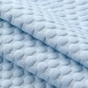 Close-up view of breathable pet cooling mat surface material designed to provide comfortable cooling support for pets