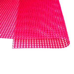 PVC grid anti slip mat texture detail