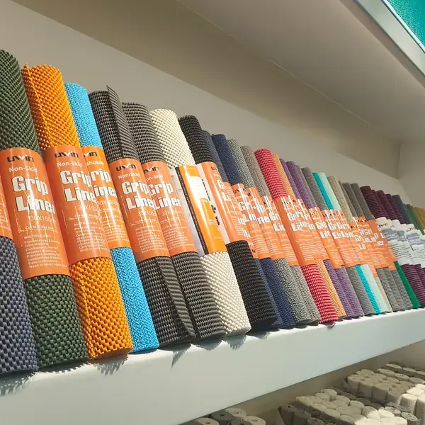 Uwin non-slip grip liner rolls in multiple colors